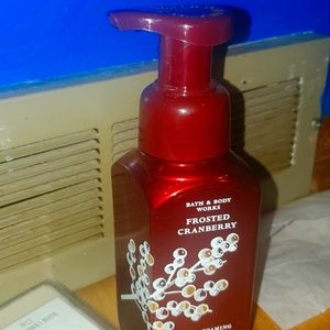 Frosted Cranberry hand soap Bath and Body Works